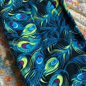 Peacock Feather Leggings